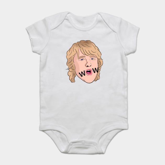 Owen Wilson WOW Baby Bodysuit by Barnyardy